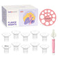 Nuliie 10Pcs 21Mm Flange Inserts Compatible With Spectra/Momcozy/Tsrete/Elvie/Bellababywillow/Nuliie Breast Pumps 24Mm Flanges/S