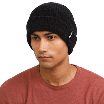 Boldfit Woolen Winter Cap For Men Woolen Cap For Women & Men In Winter For Thermal Wear Stylish Soft Winter Caps For Boys & Girl