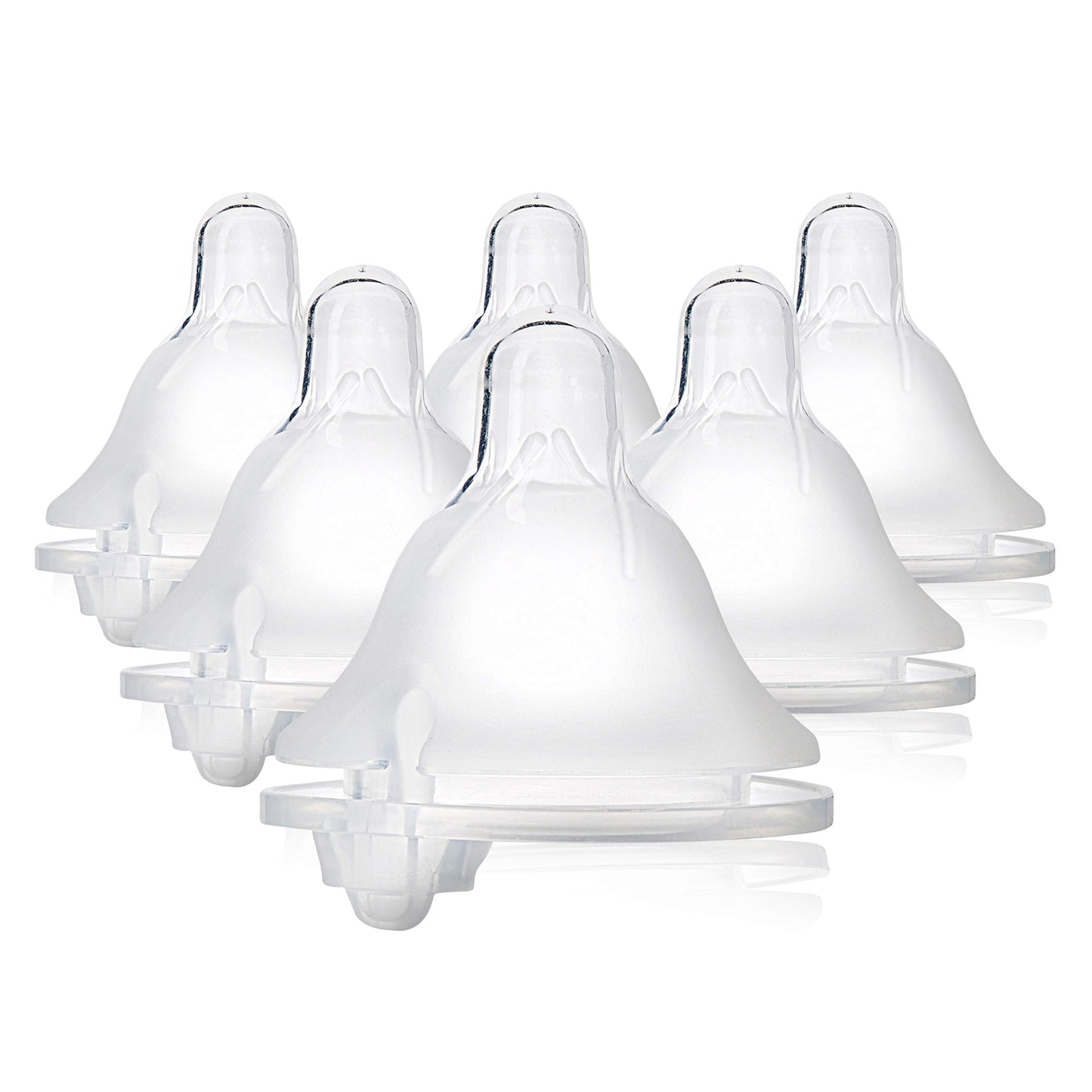 Evenflo Feeding 6 Piece Balance Plus Wide Neck Nipples For The Balance Plus Wide Neck Baby Bottles, 8 Months +