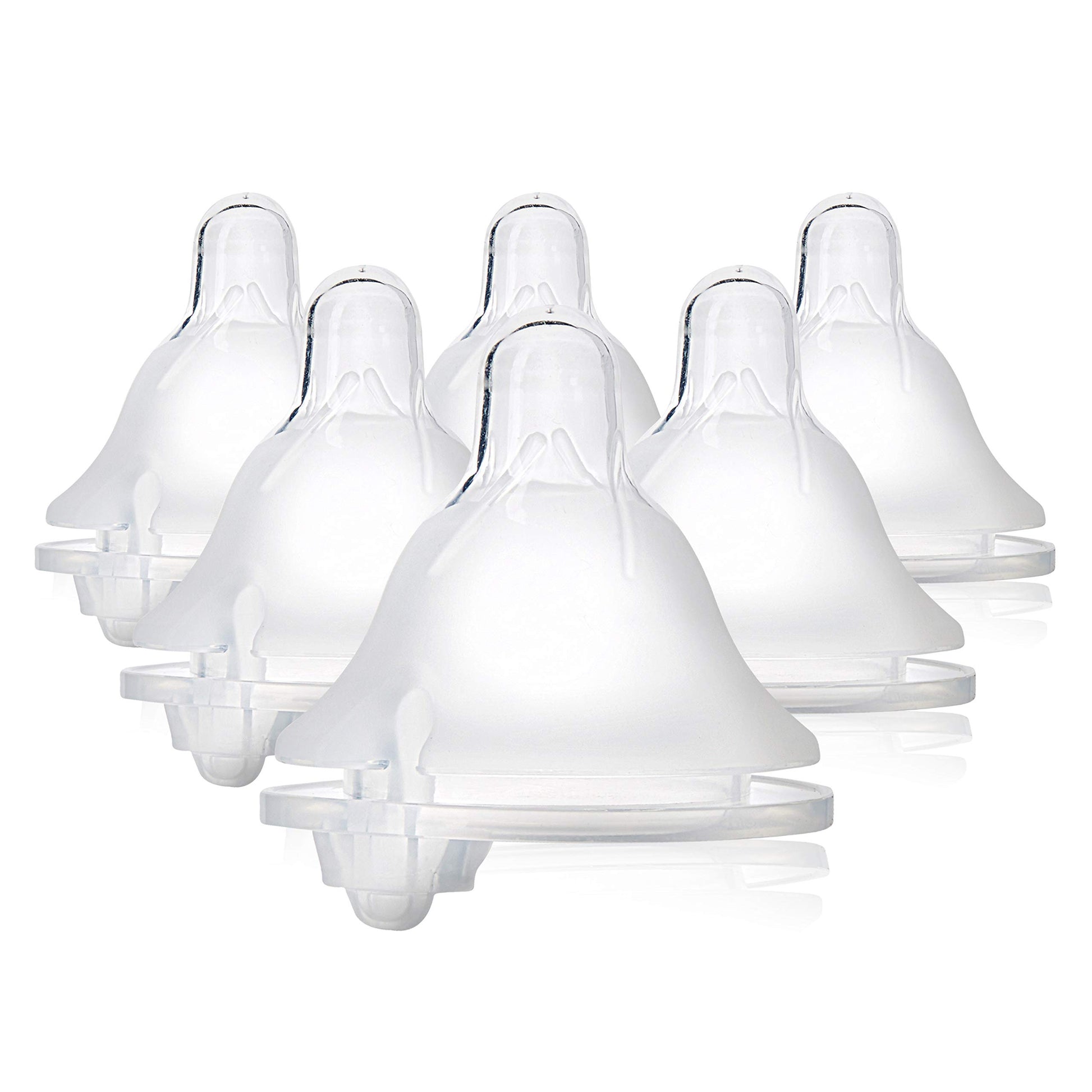 Evenflo Feeding 6 Piece Balance Plus Wide Neck Nipples For The Balance Plus Wide Neck Baby Bottles, 8 Months +