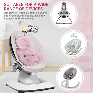 Infant Insert Compatible With 4Moms Mamaroo Swing And Graco Swing, Newborn Insert For Baby Swing, Rocker, Bouncer, Portable And
