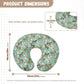 Tongluoye Flower Horse Nursing Pillow Cover For Girl Boy Breastfeeding Pillow Slipcovers Stretchable Newborn U-Shaped Breastfeed