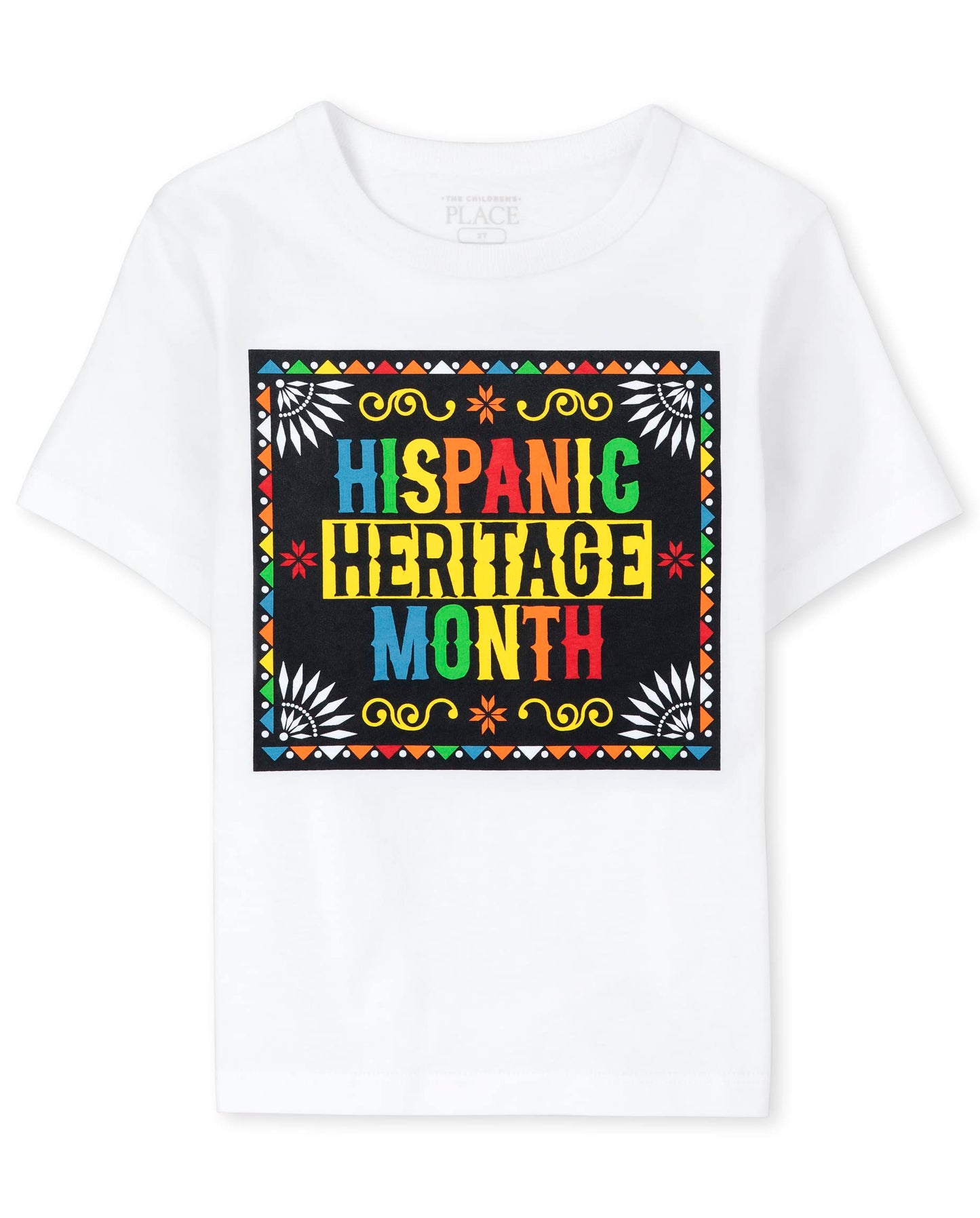 The Children'S Place Baby Boys And Toddler Short Sleeve Graphic T-Shirt, Hispanic Heritage Month, 12-18 Months Us