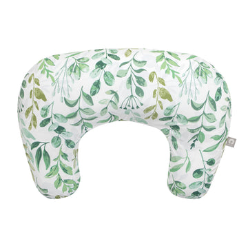 Boppy Nursing Pillow, Green Sage Leaf, Larger, More Supportive Pillow For Breastfeeding And Bottle Feeding, Firmer Fill, Higher