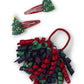 Gymboree,Toddler And Baby 3-Pack Snap Clips & Tie Hair Accessories,Christmas Tree,One Size