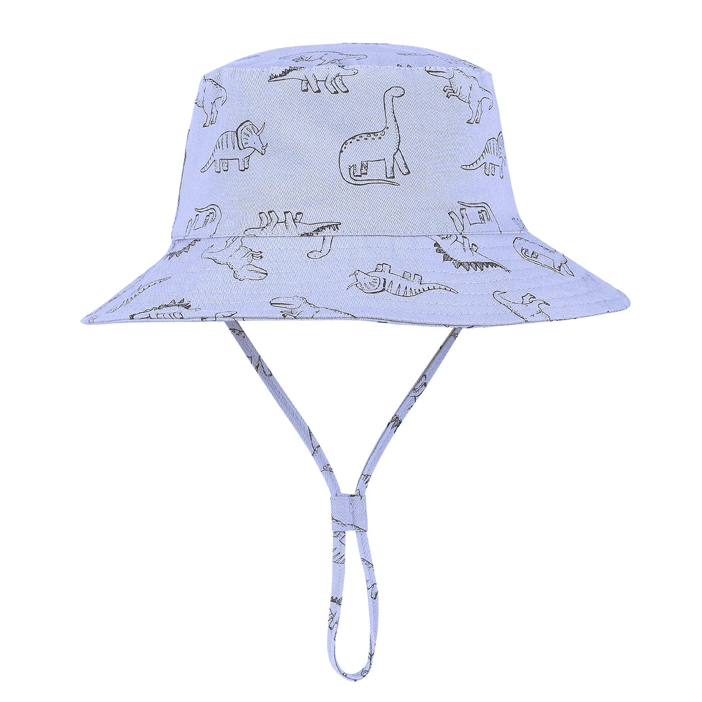 Durio Sun Hat Baby Toddler Infant Sun Hats Sun Protection Wide Brim Bucket Hat Cute Baby Boy Summer Beach Hat C Blue Dinosaur 3-
