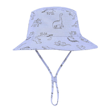 Durio Sun Hat Baby Toddler Infant Sun Hats Sun Protection Wide Brim Bucket Hat Cute Baby Boy Summer Beach Hat C Blue Dinosaur 3-
