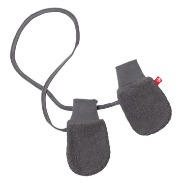 Zutano Unisex Baby Cozie Lined Mitten, Gray, One Size