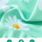 Toddler Swimsuit Girl 12-18 Months Toddler Bathing Suit Two Piece Green Dasiy Tankini Baby Girl'S Swimwear Summer Beach Bikini H