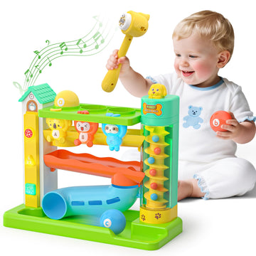Zardali Pound A Ball Musical Toy for 1-2 Year Old Boy Girl Gifts, Interactive Learning Toy for Baby 6-12 Months, Early Developme