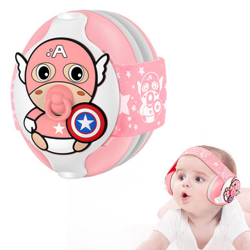 Baby Ear Muffs-Baby Ear Protection Infant Noise Cancelling Headphones for Babies 0-36 Months with Carrying Bag,25dB Baby Sound P
