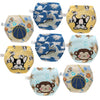 Skhls Baby Toddler Thick Absorbent Potty Training Pants Underwear (3T, 8Pcs Blue)