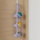 ZELPHORA Door Suspended Sphere Storage Space Saving Suspended Sphere Storage Simple to Install to Install Over Door Athletic Gea