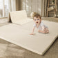 Todiby Foam Baby Play Mat: Pu Leather Waterproof Kids Playmat - Trifold Floor Mat - Large Play Mat For Playpen Thick Pad Fodable