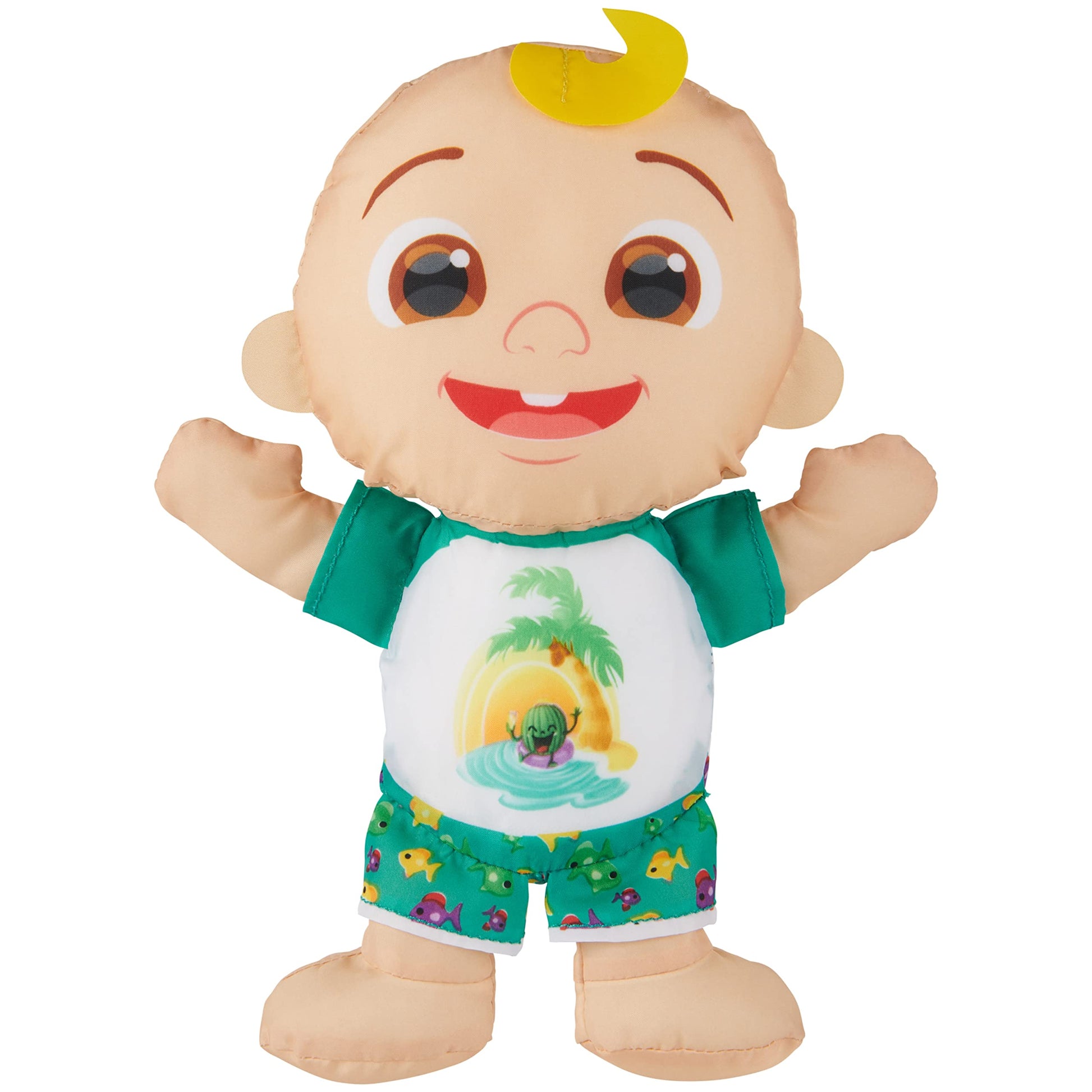 Swimways Cocomelon JJ Swim Huggable, Kids Toys, Bath Toys & Beach Toys, Floating Water Stuffed Animal for Kids Aged 1 & Up