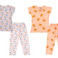 NammaBaby Girls Cotton Half Sleeves Regular Tshirt Payjama Set Pack of 2(626_8 Years9 Years)