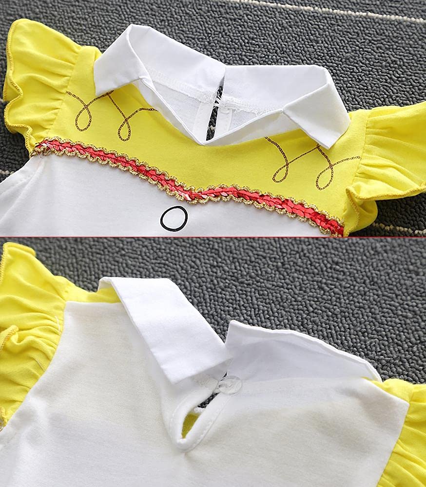 Dressy Daisy Cowgirl Tulle Dress For Toddler Girls Halloween Fancy Party Costume Summer Outfits Size 2T Blue, Style 25