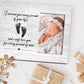 Orchroma I Carried You Every Second Of Your Life Picture Frame - Miscarriage Picture Frames Gifts For Pregnancy Loss,In Memory O