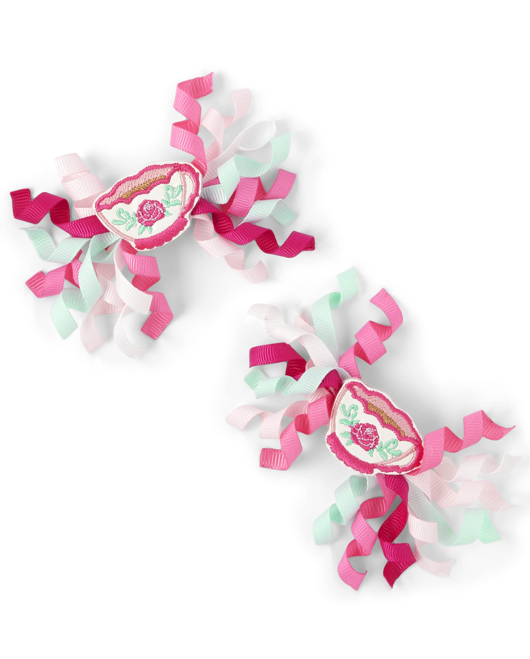 Gymboree,Girls,And Toddler Headbands And Hair Accessories,One Size,Teacup 2 Pack