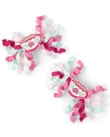 Gymboree,Girls,And Toddler Headbands And Hair Accessories,One Size,Teacup 2 Pack