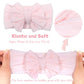 6 Pcs Baby Hair Bows Double Bows Headbands Baby Girls Nylon Headband Soft Hairbands Hair Accessories For Newborn Infant Toddler