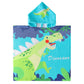 Novforth Kids Beach Towel For Boys Girls, Hooded Bath Towel Wrap, Toddler Pool Towel With Hood