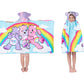 Care Bears Bath/Pool/Beach Soft Cotton Terry Hooded Towel Wrap, 24 In X 50 In, By Franco Kids
