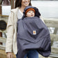 Ergobaby Water Resistant Baby Carrier Rain And Wind Cover, Charcoal