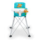 Bright Starts Disney Baby Finding Nemo Pop n Dine Portable Highchair, Suction Cup Nemo Toy, Space Saving High Chair for Indoor/O