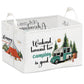 Camping Theme Toy Box, Toy Gift Bins Organizer for Boys Girls, Storage Bins with Handles, Rectangular Storage Basket- Happy Camp