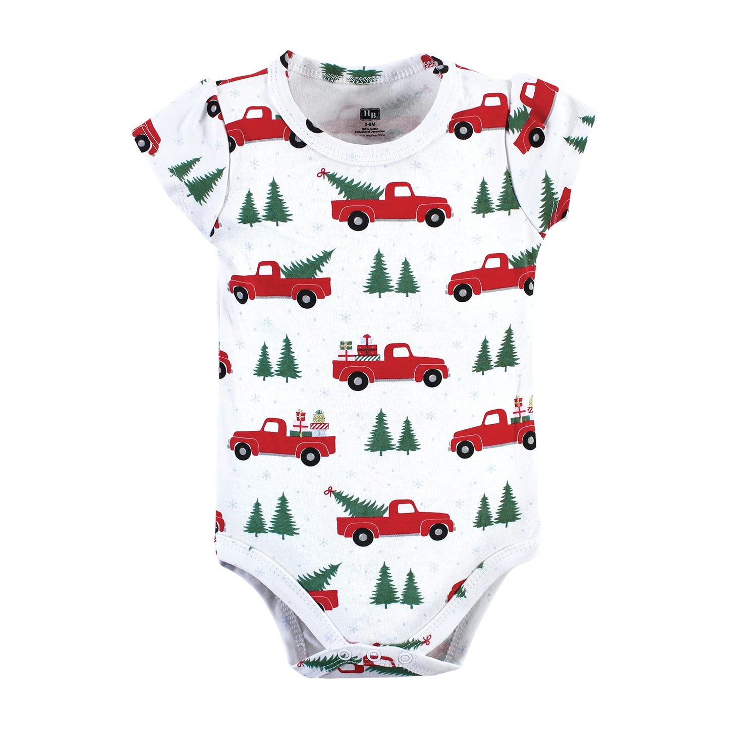 Hudson Baby Unisex Baby Cotton Layette Set, Christmas Gift, 6-9 Months