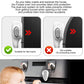 Stove Gas Knob Safety Covers,Oven Knob Covers For Child Safety,Baby Burners Proof Stove Knob Locks,Oven Door Baby Proofing (Grey