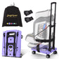 Jogtlyer Car Seat Dolly for Airport Folding Car Seat Travel Cart for Airplane - Car Seat Roller with Wheel Carrier with Straps F