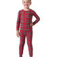 Gerber Unisex Baby Kid 2-Piece Holiday Family Matching Pajamas, Red Stewart Plaid