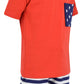 Unique Baby Boys Patriotic 4Th Of July 2-Piece Summer Outfit (2T, Red)