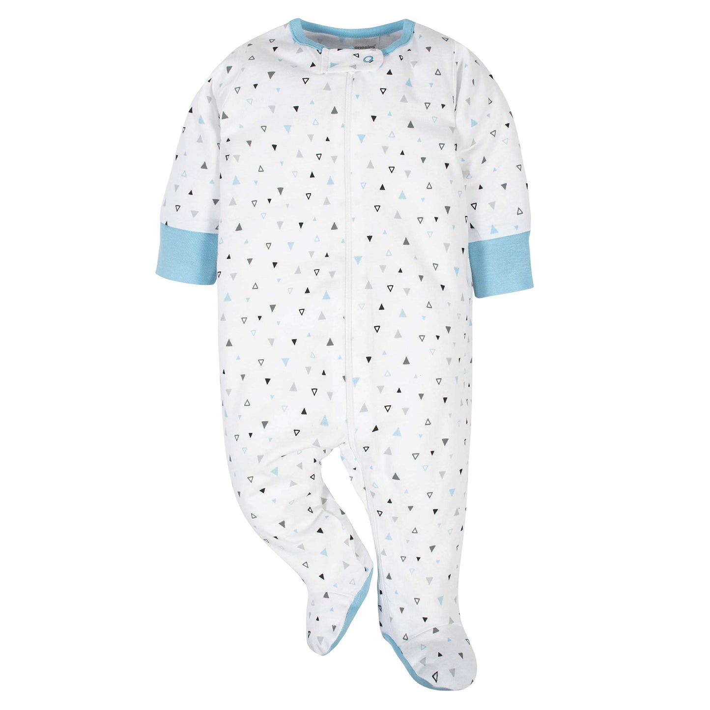 Onesies Brand Baby Boys 4-Pack 'N Plays Footies And Toddler Sleepers, Blue Elephant, Newborn Us