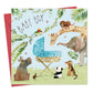 Twizler New Baby Boy Card Jungle Animals - New Baby Card Boy - Card New Baby Boy - New Baby Congratulations Boy - Congratulation
