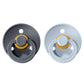 Bibs Pacifiers | Natural Rubber Baby Pacifier | Set Of 2 Bpa-Free Soothers | Made In Denmark | Deep Space/Petrol | Size 0-6 Mont