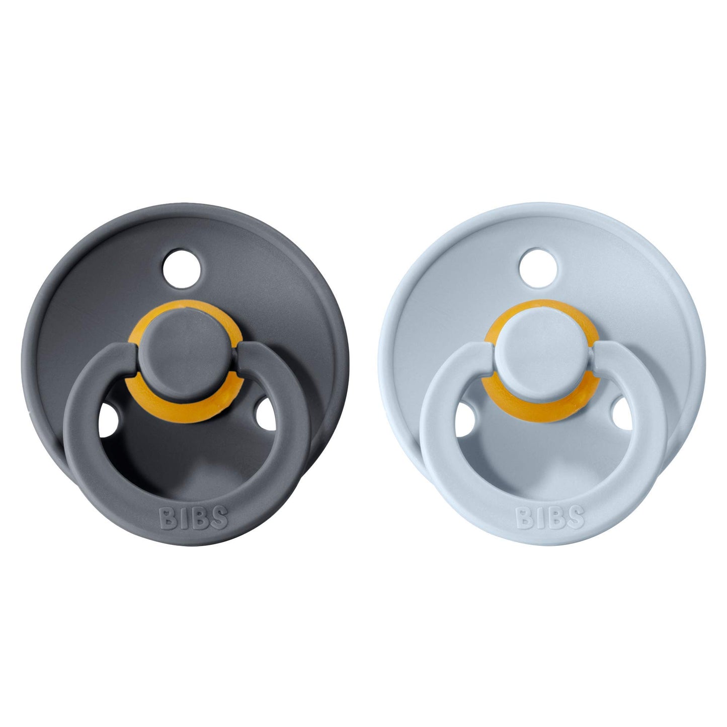 Bibs Pacifiers | Natural Rubber Baby Pacifier | Set Of 2 Bpa-Free Soothers | Made In Denmark | Deep Space/Petrol | Size 0-6 Mont