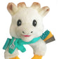Sophie la girafe Sweetie Plush Chewable Rattle, Soft Baby Teether and Rattle Toy, Sensory Plush Travel Toy for Infants and Newbo