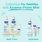 Mustela Stelatopia Eczema-Prone Skin Foam Shampoo for Newborn & Baby with - with Natural Avocado & Sunflower Oil - Fragrance-Fre