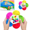 GYXL Color Sorting Sensory Toys, Fine Motor Skills Game for Toddlers, Color Matching Preschool Learning Activities Educational C