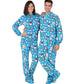 Footed Pajamas - Family Matching Arctic Playground One Pieces For Boys, Girls, Men, Women And Pets - Pet - Large (Fits Up To 50