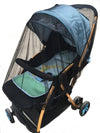 Threeh Baby Mosquito Net For Strollers Car Seats Cradles Universal Size Insect Netting Bx07,Black