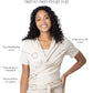 Kindred Bravely Organic Cotton Skin To Skin Wrap Top | Kangaroo Shirt For Mom And Baby (Oatmeal Heather, X-Large)
