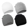 Dreshow Bqubo 4 Pieces Baby Beanie Newborn Toddler Soft Cute Knit Hat Hospital Hats For Baby Boys Infant Cap Beanies