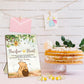 Winnie Pacifier Hunt Sign For Baby Shower Game, 50Pcs Yellow Mini Pacifiers Decor For Baby Shower, The Pooh Baby Shower Party Ga