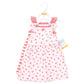Hudson Baby Baby Girls Cotton Dresses, Cherry Sweet, 3T