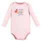 Hudson Baby Unisex Baby Cotton Long-Sleeve Bodysuits, Fall, 3-6 Months