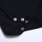 Defahn Baby Bodysuit Pack 2 Long Sleeve Onesie For Newborn Boys Girls Black 6-9 Months